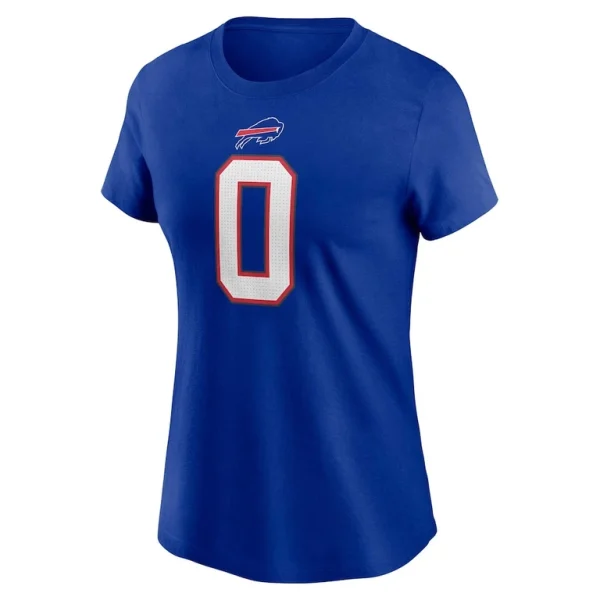 Keon coleman buffalo bills nike womens player name number t shirt Royal M