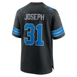 Kerby joseph detroit lions nike alternate 2 game jersey Black L