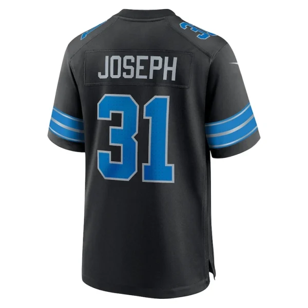 Kerby joseph detroit lions nike alternate 2 game jersey Black L