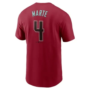 Ketel marte arizona diamondbacks nike fuse name number t shirt Red L