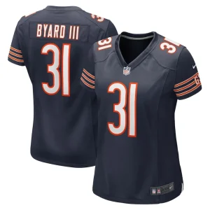 Kevin byard iii chicago bears nike womens game jersey Navy
