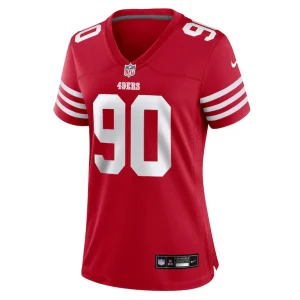 Kevin givens san francisco 49ers nike womens game jersey Scarlet M
