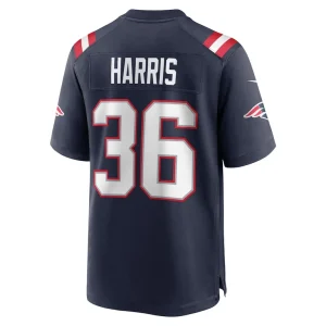 Kevin harris new england patriots nike game player jersey Navy L