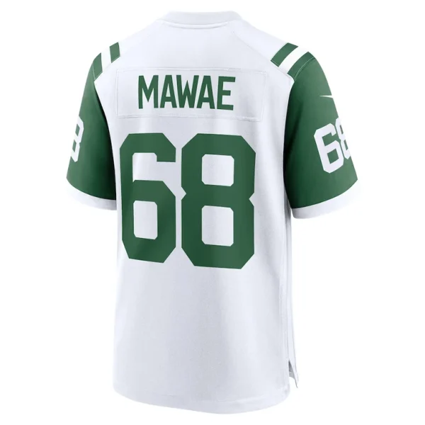 Kevin mawae new york jets nike classic alternate retired player game jersey White L