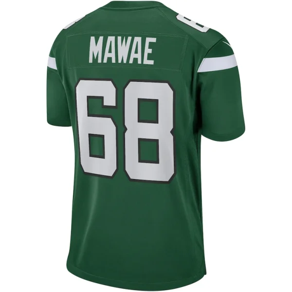 Kevin mawae new york jets nike game retired player jersey Gotham green L