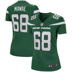 Kevin mawae new york jets nike womens game retired player jersey Gotham green