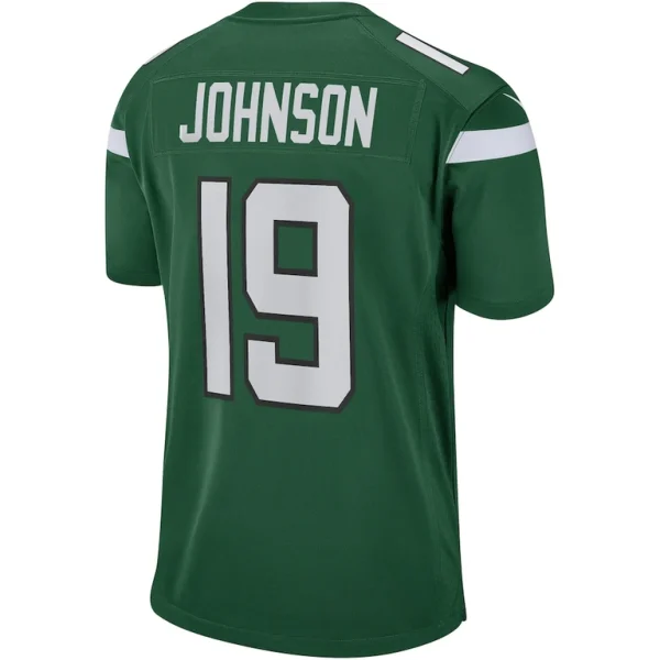 Keyshawn johnson new york jets nike game retired player jersey Gotham green L