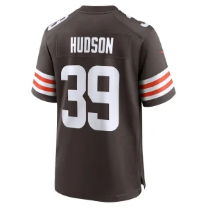 Khaleke hudson cleveland browns nike team game jersey Brown L