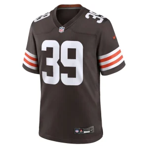 Khaleke hudson cleveland browns nike team game jersey Brown M