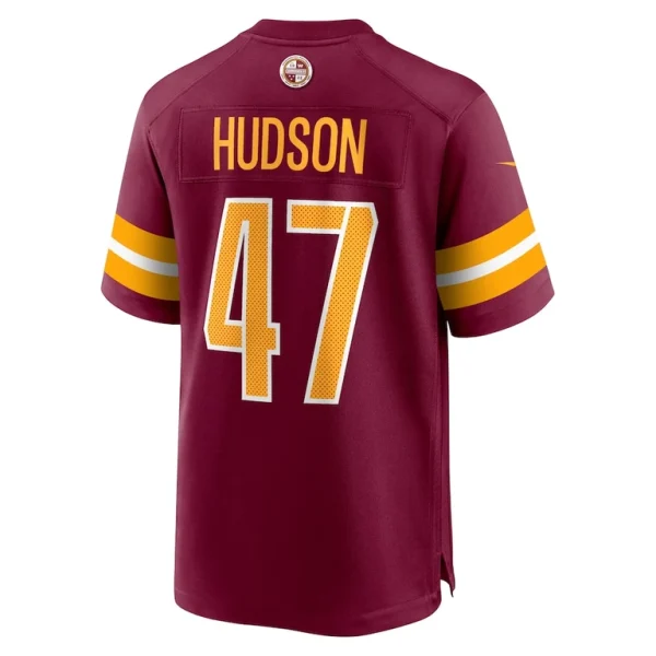 Khaleke hudson washington commanders nike game jersey Burgundy L