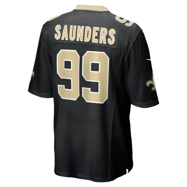 Khalen saunders new orleans saints nike game jersey Black L
