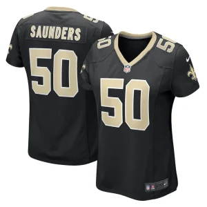 Khalen saunders new orleans saints nike womens game jersey Black
