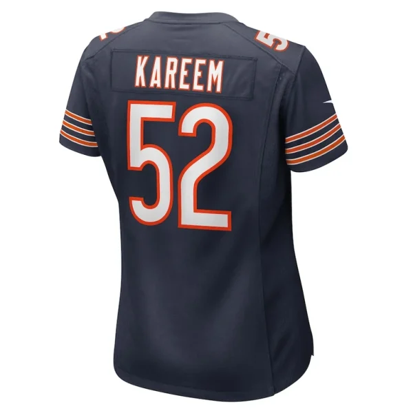 Khalid kareem chicago bears nike womens team game jersey Navy L