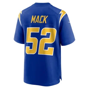 Khalil mack los angeles chargers nike alternate game jersey Royal L