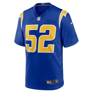 Khalil mack los angeles chargers nike alternate game jersey Royal M
