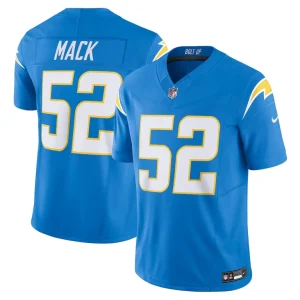 Khalil mack los angeles chargers nike vapor f.u.s.e. limited jersey Powder blue