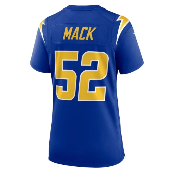 Khalil mack los angeles chargers nike womens alternate game jersey Royal L