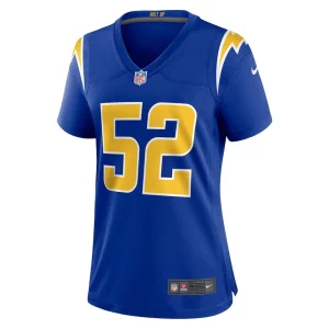 Khalil mack los angeles chargers nike womens alternate game jersey Royal M