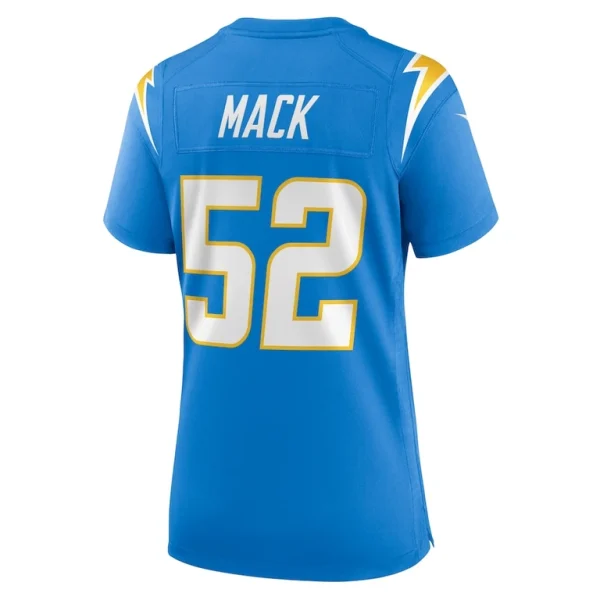 Khalil mack los angeles chargers nike womens player jersey Powder blue L