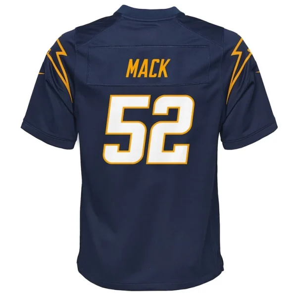 Khalil mack los angeles chargers nike youth game jersey Navy Yth L
