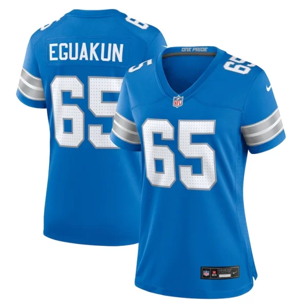 Kingsley eguakun detroit lions nike womens game jersey Blue