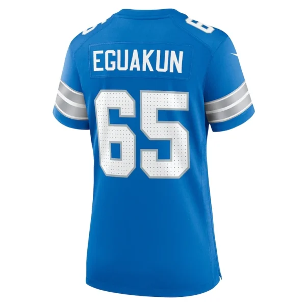 Kingsley eguakun detroit lions nike womens game jersey Blue L