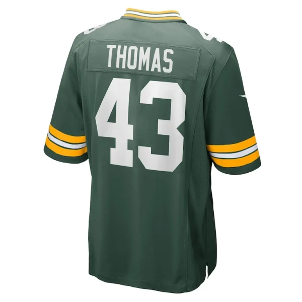 Kiondre thomas green bay packers nike game player jersey Green L