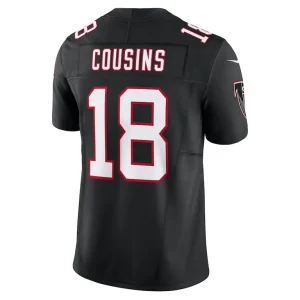 Kirk cousins atlanta falcons nike vapor f.u.s.e. limited jersey Black L