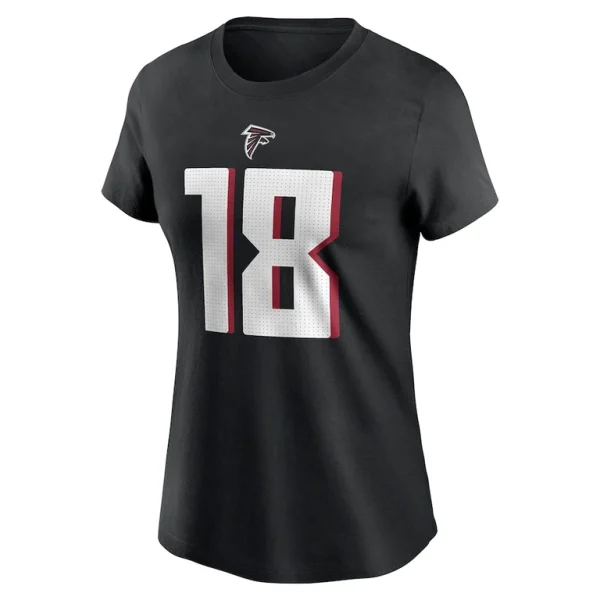 Kirk cousins atlanta falcons nike womens player name number t shirt Black M