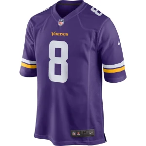 Kirk cousins minnesota vikings nike youth game jersey Purple Yth M