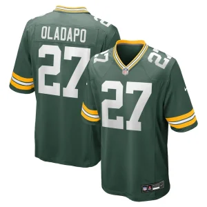 Kitan oladapo green bay packers nike game jersey Green