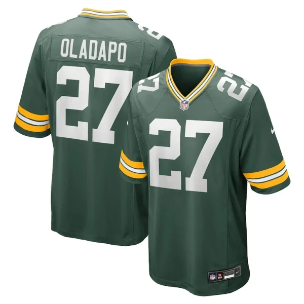 Kitan oladapo green bay packers nike game jersey Green