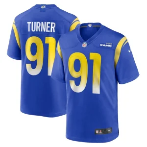 Kobie turner los angeles rams nike home game jersey Royal