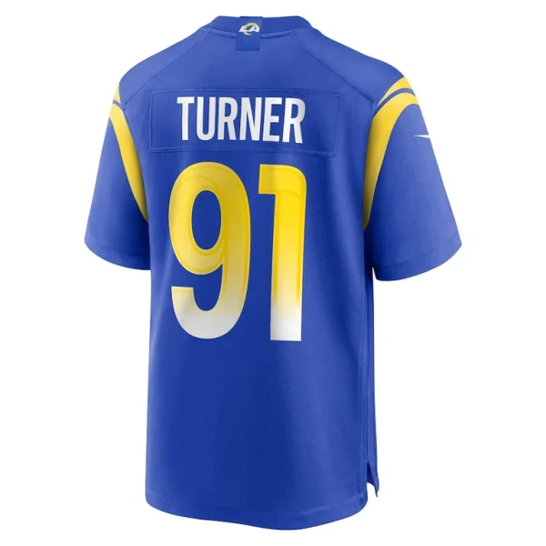 Kobie turner los angeles rams nike home game jersey Royal L