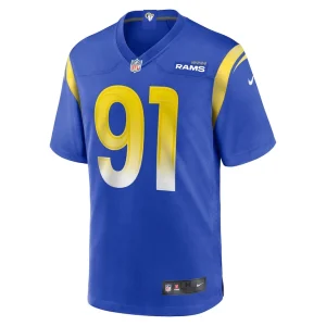 Kobie turner los angeles rams nike home game jersey Royal M
