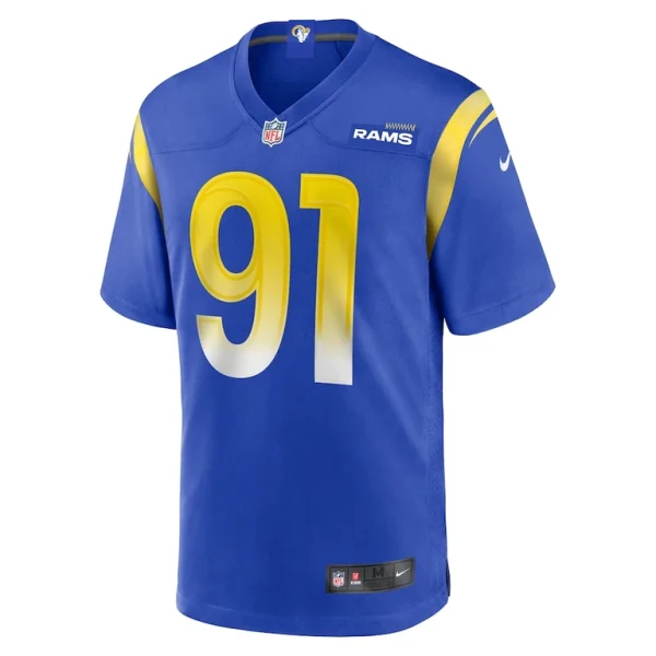 Kobie turner los angeles rams nike home game jersey Royal M