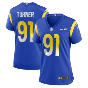 Kobie turner los angeles rams nike womens home game jersey Royal
