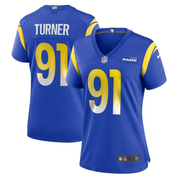 Kobie turner los angeles rams nike womens home game jersey Royal