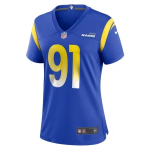 Kobie turner los angeles rams nike womens home game jersey Royal M