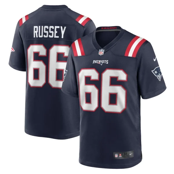 Kody russey new england patriots nike game player jersey Navy