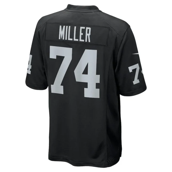 Kolton miller las vegas raiders nike game jersey Black L