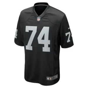 Kolton miller las vegas raiders nike game jersey Black M