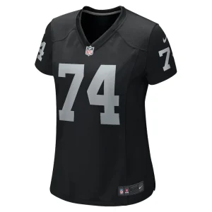 Kolton miller las vegas raiders nike womens game jersey Black M