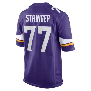 Korey stringer minnesota vikings nike retired player jersey Purple L