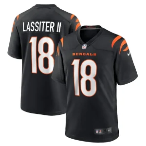 Kwamie lassiter ii cincinnati bengals nike game player jersey Black