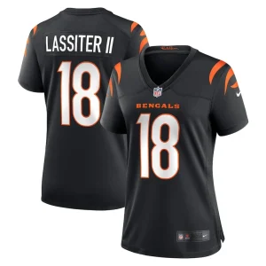 Kwamie lassiter ii cincinnati bengals nike womens game player jersey Black