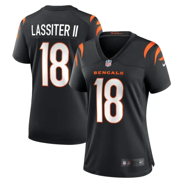 Kwamie lassiter ii cincinnati bengals nike womens game player jersey Black