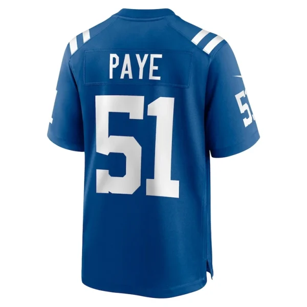 Kwity paye indianapolis colts nike game jersey Royal L