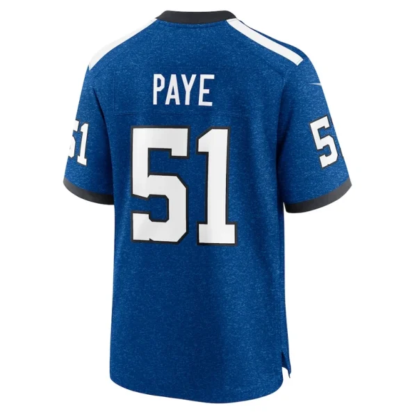 Kwity paye indianapolis colts nike indiana nights alternate game jersey Royal L