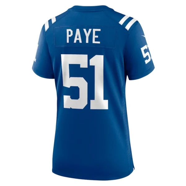 Kwity paye indianapolis colts nike womens game jersey Royal L